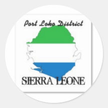 T-SHIRT DU SIERRA LEONE NO1 ET ETC. AUTOCOLLANTS