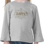T-shirt en bronze d'AMOUR
