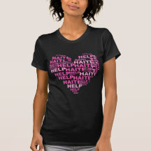T-shirt et habillement du Haïti d'aide