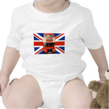 T-Shirt for Baby with London Bus