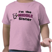T-shirt moyen de soeur