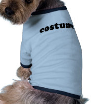 T shirt that just says COSTUME Pet T Shirt