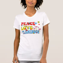 T-shirts d'amants de flamant t-shirts