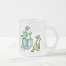 T-shirts de dinosaure d'enfants et cadeaux de dino tasse à café
