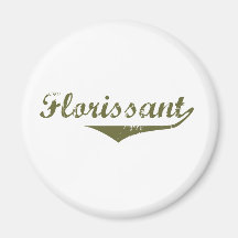 T-shirts de révolution de Florissant Aimants Pour Réfrigérateur