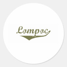T-shirts de révolution de Lompoc Autocollants