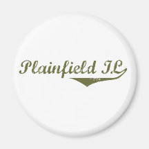 T-shirts de révolution de Plainfield Aimant Pour Réfrigérateur