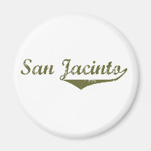 T-shirts de révolution de San Jacinto Magnets Pour Réfrigérateur