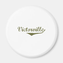 T-shirts de révolution de Victorville Magnets Pour Réfrigérateur