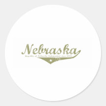 T-shirts de révolution du Nébraska Autocollants