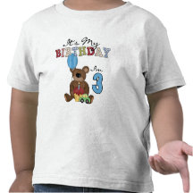 T-shirts et cadeaux d'anniversaire d'ours de garço