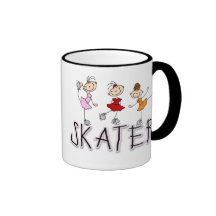 T-shirts et cadeaux de fille de patineur tasse