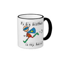 T-shirts et cadeaux de héros de frère tasse