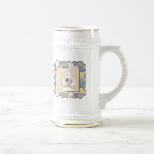 T-shirts et cadeaux de lapin de Pâques Mug À Café