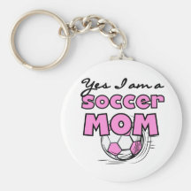 T-shirts et cadeaux de maman du football porte-clés