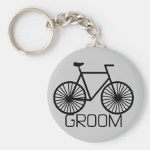 T-shirts et cadeaux de marié de bicyclette porte-clés