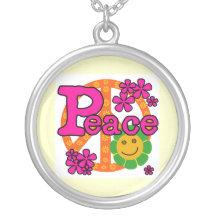 T-shirts et cadeaux de paix du style 60s pendentif