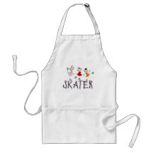 T-shirts et cadeaux de patineur artistique de bâto tabliers