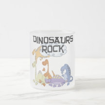 T-shirts et cadeaux de roche de dinosaures tasse à café