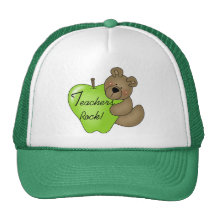 T-shirts et cadeaux de roche de professeurs d'ours casquette