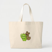 T-shirts et cadeaux de roche de professeurs d'ours sac