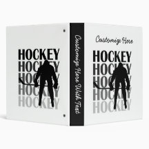 T-shirts et cadeaux de silhouette d'hockey
