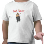 T-shirts et cadeaux de singe de maths