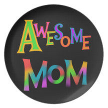 T-shirts et cadeaux impressionnants de maman assiettes