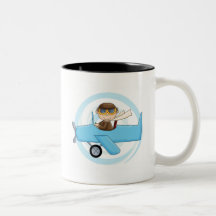 T-shirts et cadeaux pilotes de garçon mug