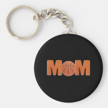 T-shirts et cadeaux pour la maman de basket-ball porte-clé