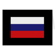 T-shirts et cadeaux russes de drapeau cartes de vœux