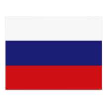 T-shirts et cadeaux russes de drapeau carte postale