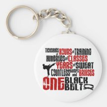 T-SHIRTS et HABILLEMENT d'UN KARATÉ de la ceinture Porte-clefs
