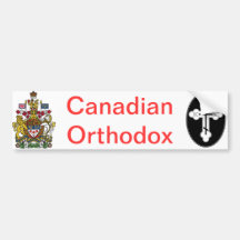T-shirts orthodoxe canadien et plus… autocollants pour voiture