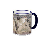 Tabagisme de ~ de femmes de ~ de Nouveau d'art Mugs À Café