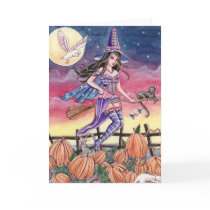 Tabitha - WItch, Cat and Own Card