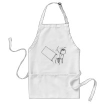 Table Flip Flipping Rage Face Meme Apron