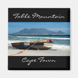 Table Mountain & fishing boats magnets