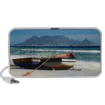 Table Mountain fishing boats Notebook Speaker