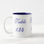 Table Number Coffee Mug