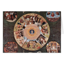 Table Of The Mortal Sins.,  By Hieronymus Bosch (B Cards