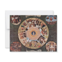 Table Of The Mortal Sins.,  By Hieronymus Bosch (B Invites