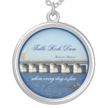 Table Rock Dam round Necklace 7577