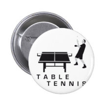 table tennis anstecknadelbutton