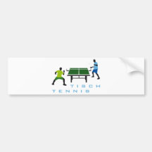 table tennis auto aufkleber