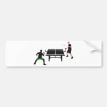 table tennis autosticker