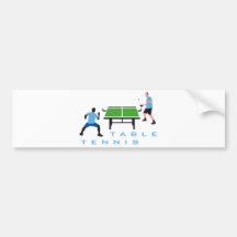 table tennis autosticker