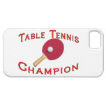 Table Tennis Champion iPhone 5 Case
