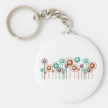 Table Tennis Daisies Keychains