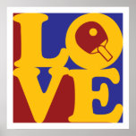 Table Tennis Love Print